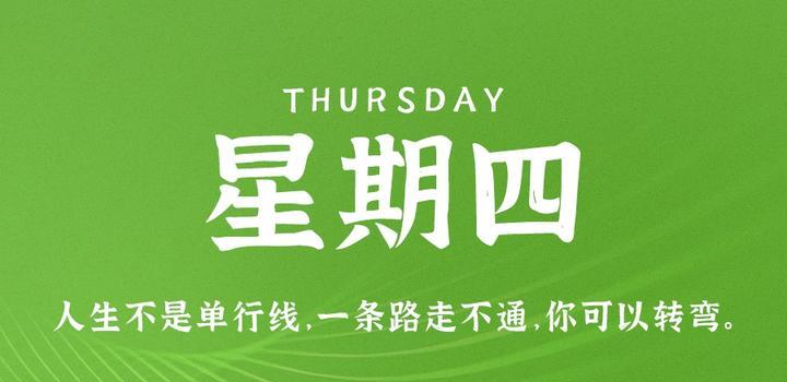 4月6日,星期四,在这里每天60秒读懂世界!