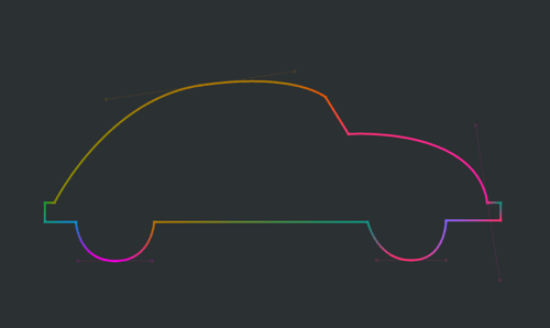 The Bezier Game
