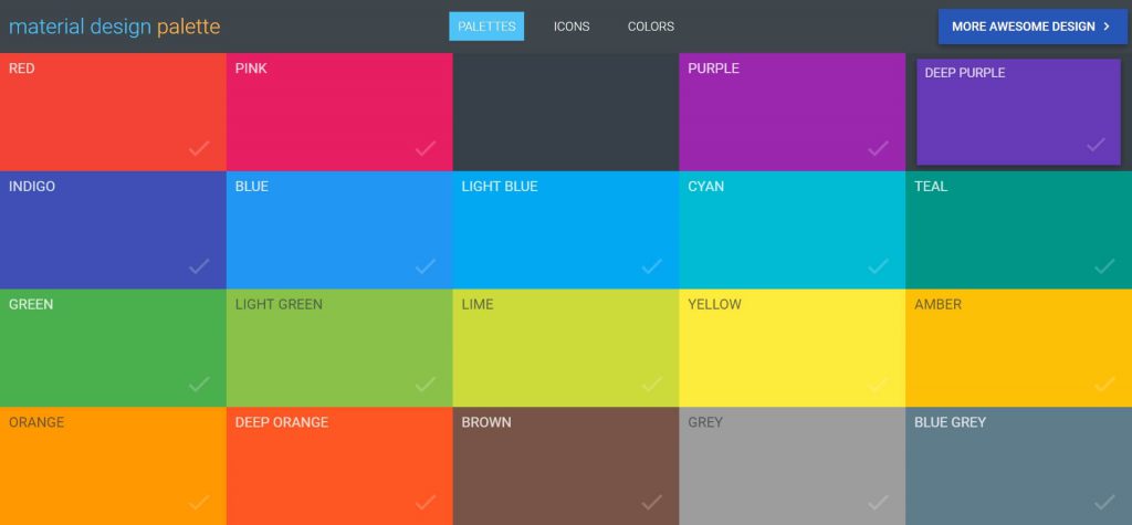 Material Palette